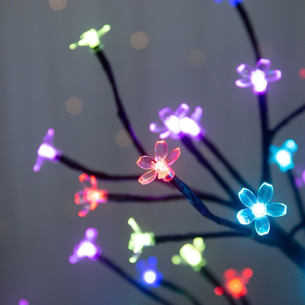 1/2PC 20LED 桜の枝ライト屋内屋外ホームデコレーシ - Outdoor Lighting Effects のレビューと価格