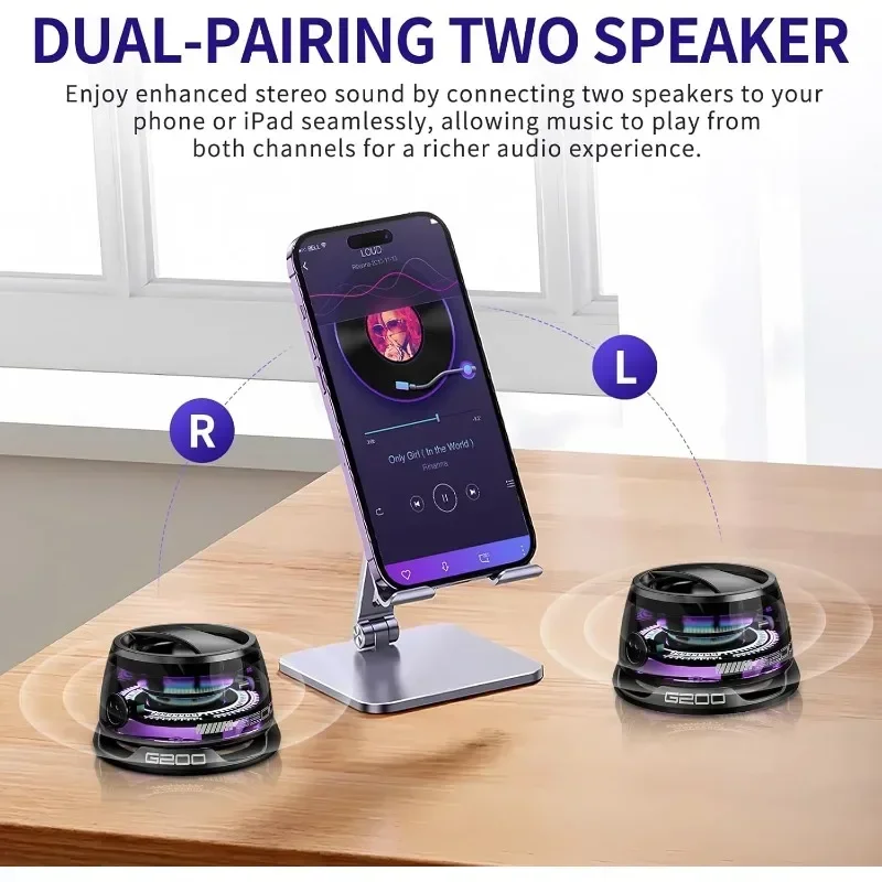 ポータブル Bluetooth スピーカー磁気ミニサウンドボ - Outdoor Lighting Wireless のレビューと価格